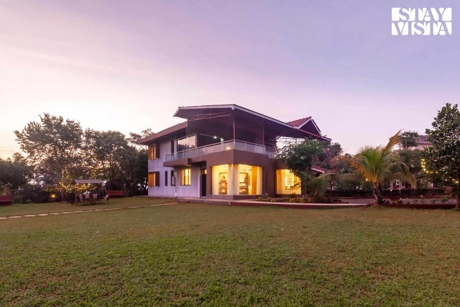 קארג'אט Stayvista'S Firefly Mountain Retreat - Villa With Private Pool, Gazebo & Terrace מראה חיצוני תמונה